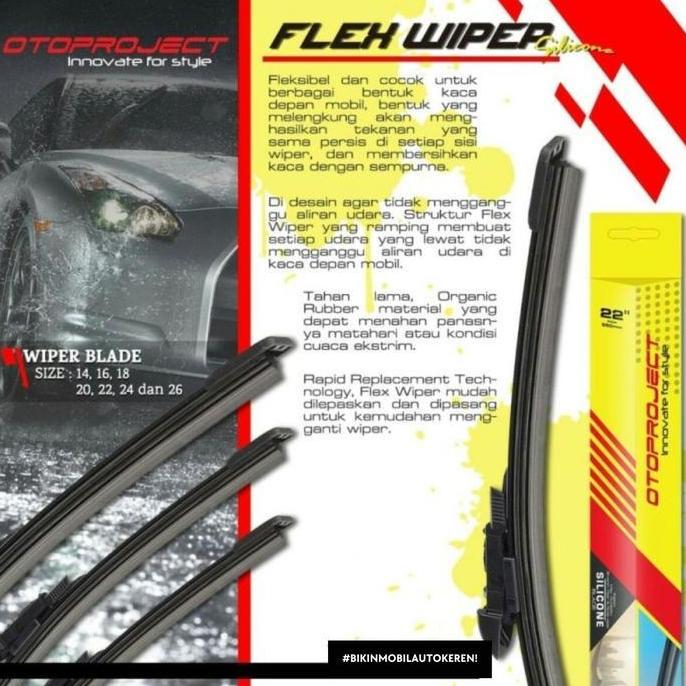 WIPER MOBIL FLEX SILICONE