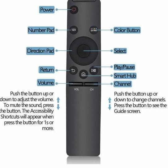 Akusesari- Remote Tv Samsung Smart Tv | Remote Samsung Smart Tv | Remote Samsung