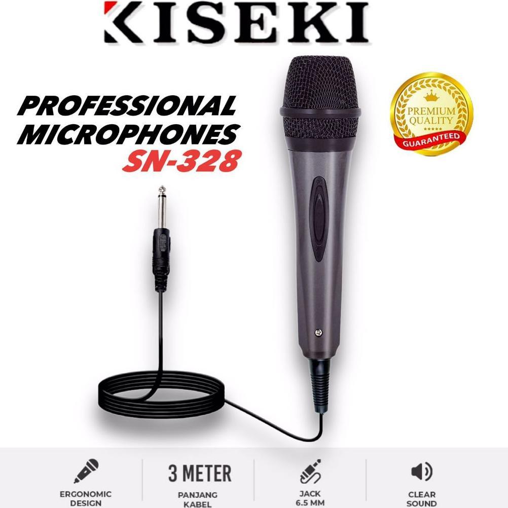 Kiseki Mic Kabel Sn-328 | Mic Kabel Karoke Sn-328 | Microfon Kabel Karoke