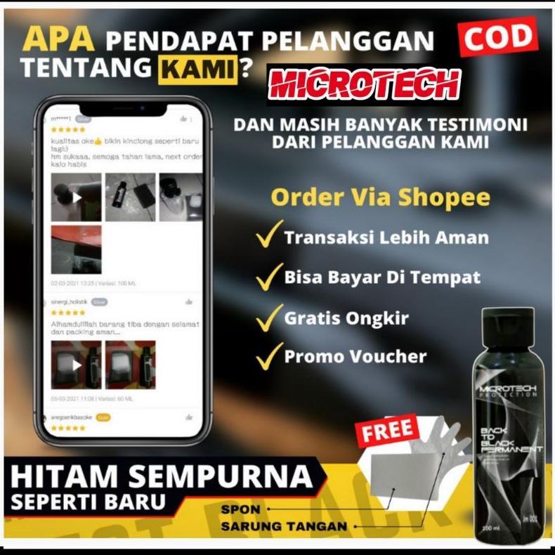 Flash Sale Penghitam/Black/Body Motor/Mobil/Body Kasar Permanen/By Microtech Protection