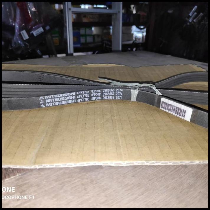 GRATIS ONGKIR MITSUBOSHI FAN BELT 4PK1705 EPDM TALI KIPAS FANBELT 4PK 1705 SIRION 