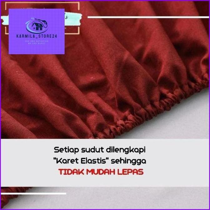 sprei polos ukuran 160x200x25