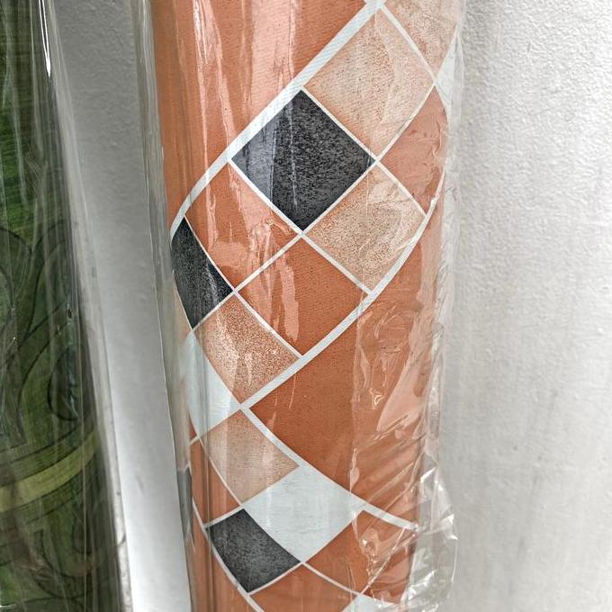 Grosir Karpet Plastik Vinyl 1 Roll 20M X 1,2M Untuk Alas Meja Dan Lantai, Beragam Motif, Unica Motif