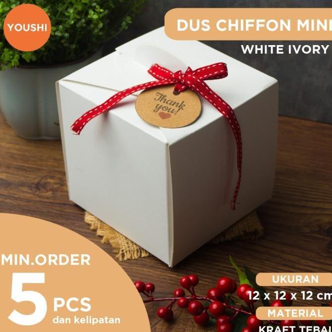 Dus Kue/Kotak Kue/Box Kue Mini/Dus Bolu/Dus Chiffon Mini/Snackbox