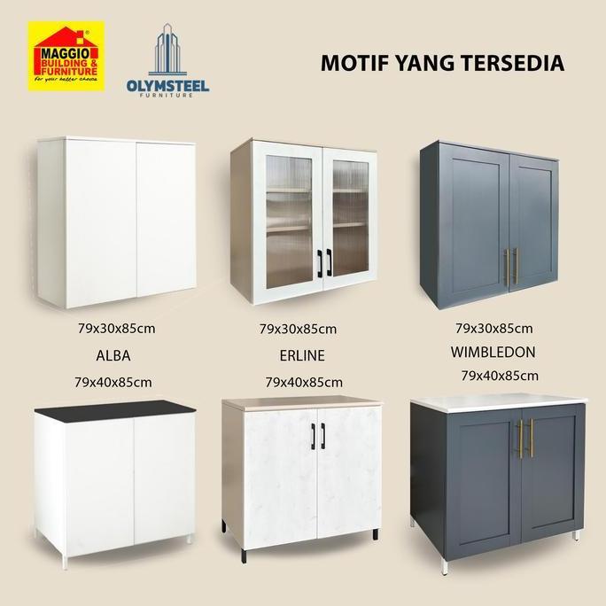 Grosir Kitchen Set Besi - Furniture Besi - Lemari Piring Besi - Kitchen Set Atas - Kitchen Set Bawah