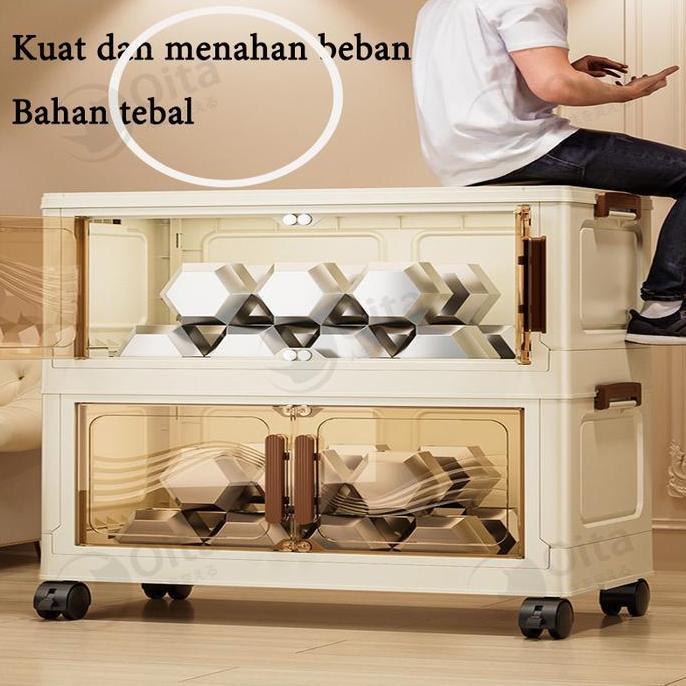 Grosir Lemari Penyimpanan Plastik | Lemari Pakaian Plastik Susun | Lemari Baju Anak Plastik | Laci P