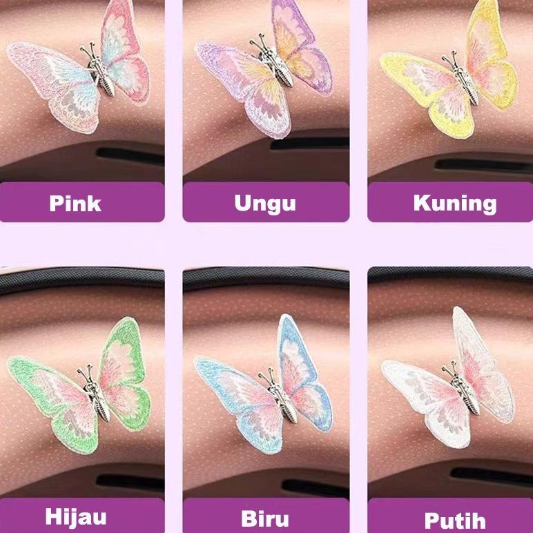 Unik Dekorasi Mobil/Kupu-Kupu Aksesoris Fesyen/ Dekorasi Kupu-Kupu Mobil/Aksesoris Fashion Kupu-Kupu