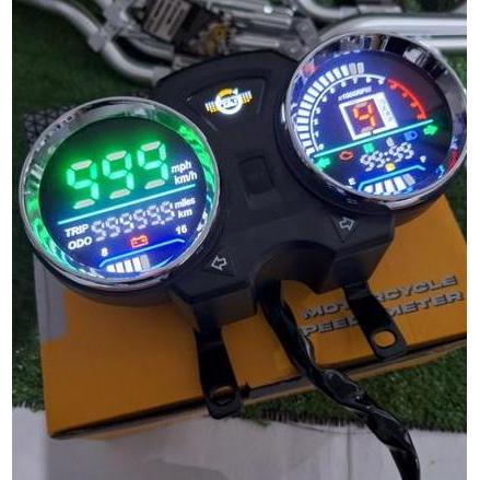 Variasi Motor Custom Spidometer Speedometer Led Digital Rx King 2Tak Kualitas Terbaik Harga Termurah