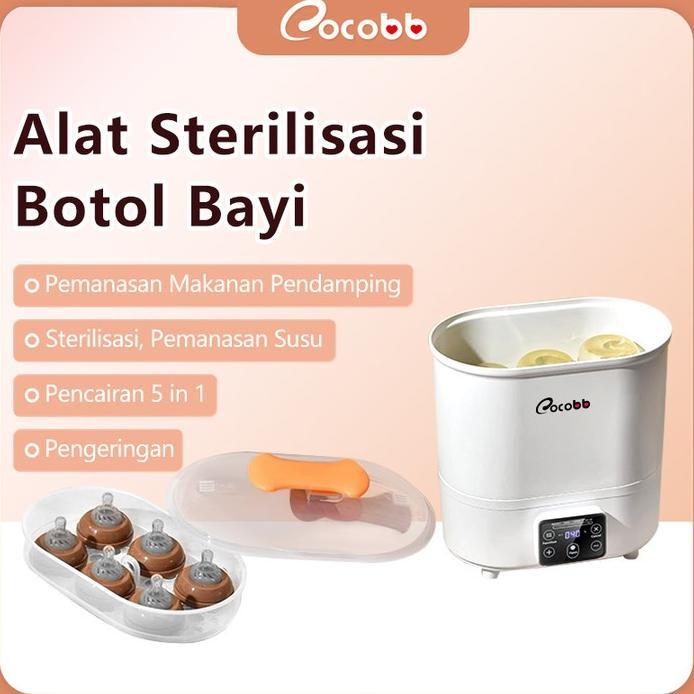 COCOBB Sterilizer Botol Bayi Alat Sterilisasi Botol Pemanas