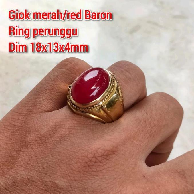 CINCIN PRIA RED BARON SERAT DALAM RING PERUNGGU SUPER