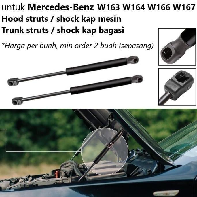 Mercedes W163 W164 W166 W167 Mercy M Gle Strut Shock Per Mesin Bagasi