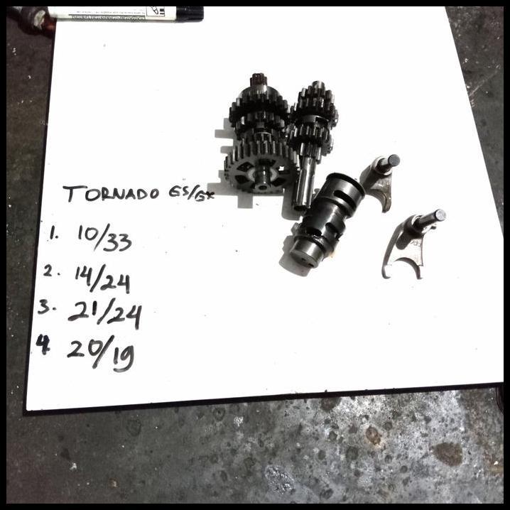 DISKON GIGI RASIO SUZUKI TORNADO GS TORNADO GX ORIGINAL SATU SET 