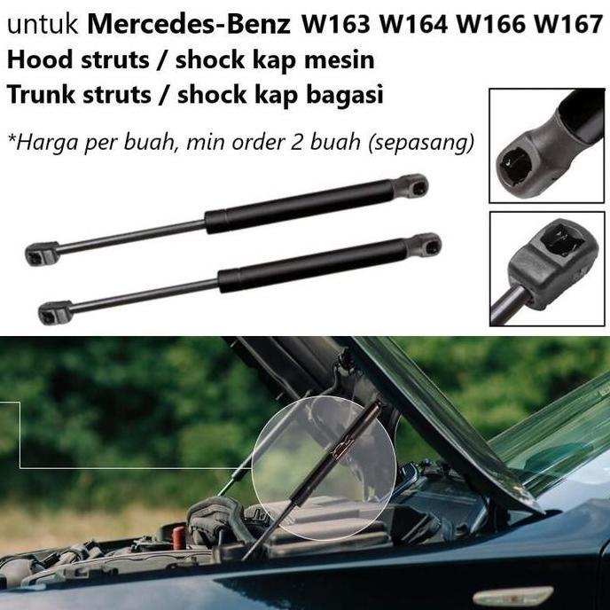 Mercedes W163 W164 W166 W167 Mercy M Gle Strut Shock Per Mesin Bagasi