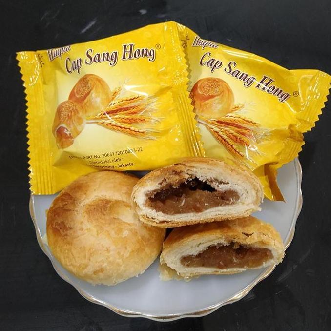 Snack- Pia Cap Sang Hong Tausa Pia Phong Pia Hiu Pia Isi 8 Pcs Vegetarian