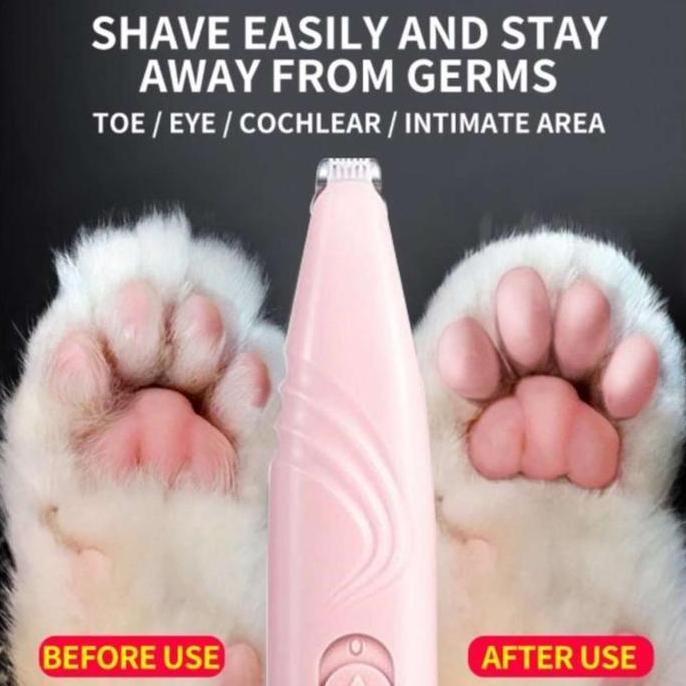 Nisu- Pet Mini Hair Clipper Cat Clipper Paw Clipper Mini Animal Shaver