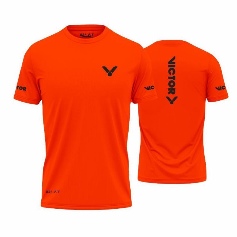 (Terbaru) kaos oblong jumbo dryfit /Jersey Training  Kaos bulutangkis/Baju Lari RUNNING Dryfit (Terl