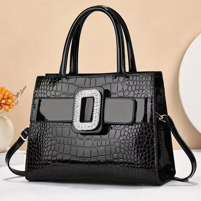 HOT DEAL - BAGIN1-2Ginela Bag - Tas Wanita Handbag Motif Croco Elegan [gy-739]