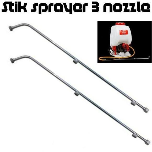 Stick Sprayer 3 Cabang Stik Mesin Pompa Tangki Elektrik Semprot Hama