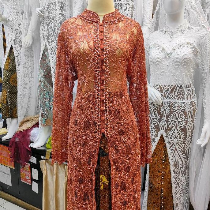 Kebaya Ibu besan selutut full payet DS