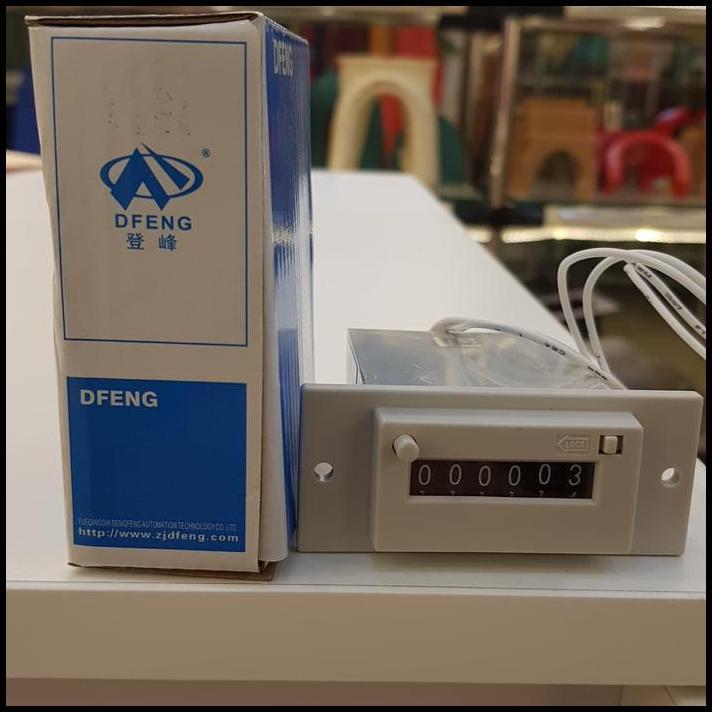 TERLARIS TIMER COUNTER ANALOG 6 DIGIT CKS6-YWK 220V 