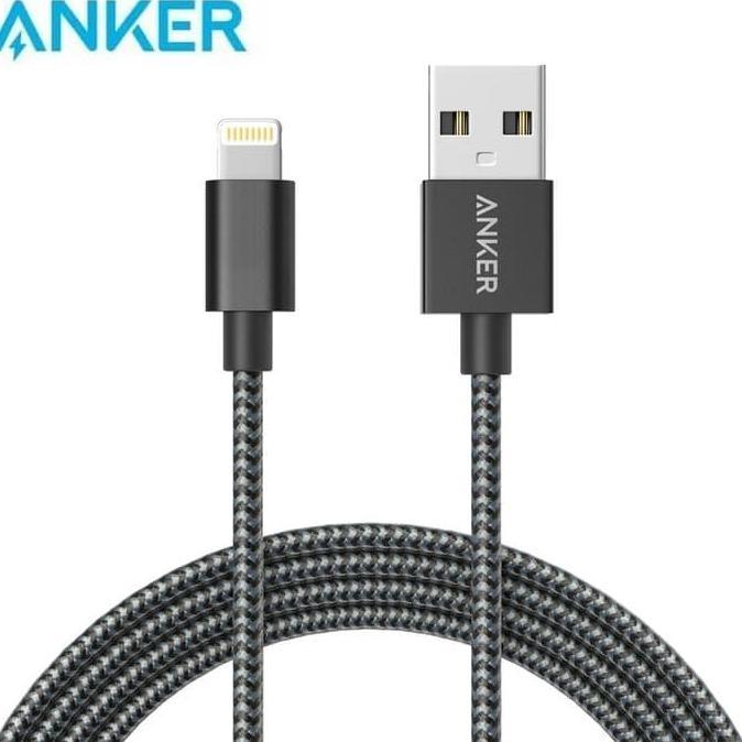 Anker Lightning Kabel Data Iphone Nylon Braided Cable Mfi Powerline Big Sale