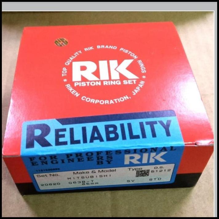 TERLARIS RING SEHER PISTON L300 DIESEL SOLAR RIK JEPANG 