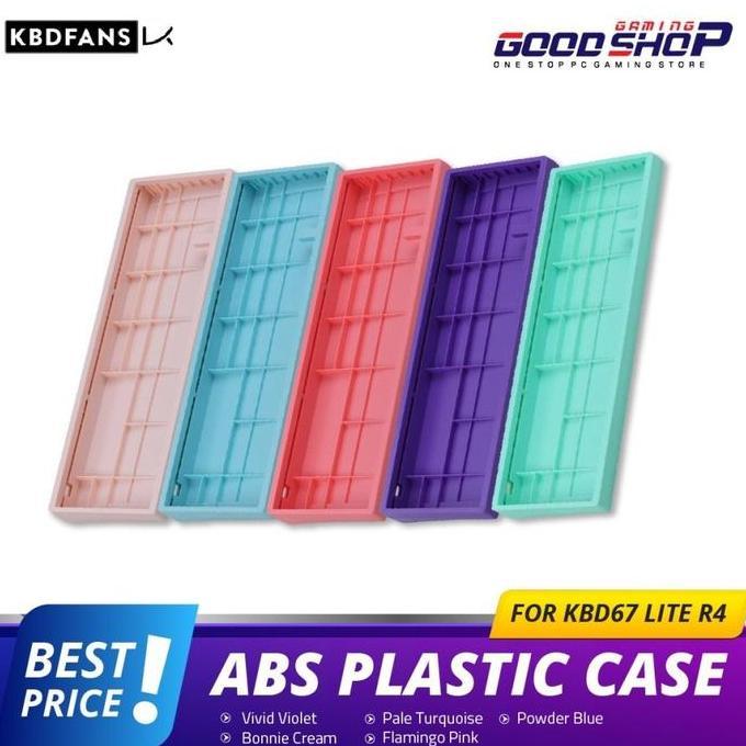 KBDFANS KBD67 Lite R4 ABS Plastic Case - Mechanical Keyboard DIY Kit