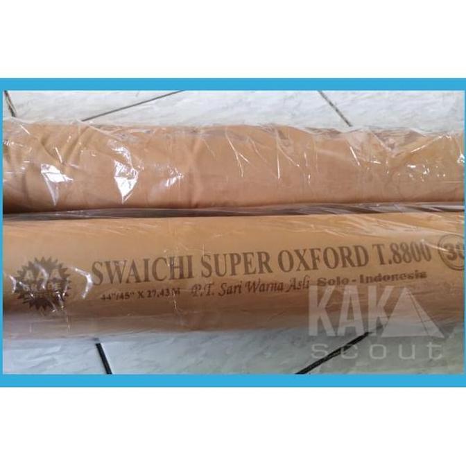 Kain Oxford Coklat Pramuka