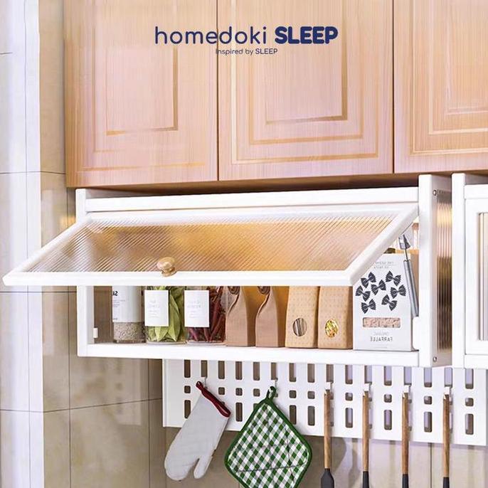 HARGA SAHABAT - Homedoki Rak Piring Minimalis/Lemari Dapur Minimalis/Lemari Piring/Rak Piring Stainl