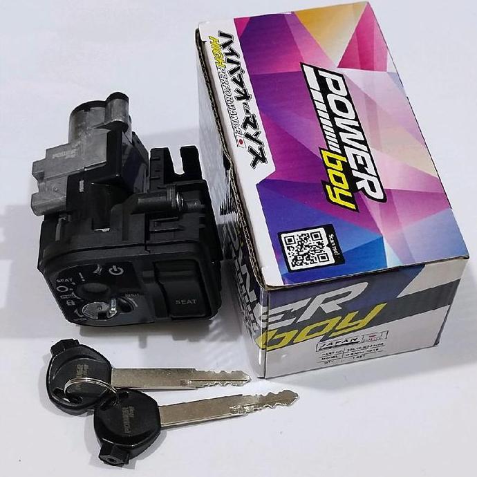 Promo KUNCI KONTAK ASSY SET+SADEL JOK MOTOR GENIO 2019/HONDA BEAT DELUXE/SCOOPY ESAF/BEAT STREET 202