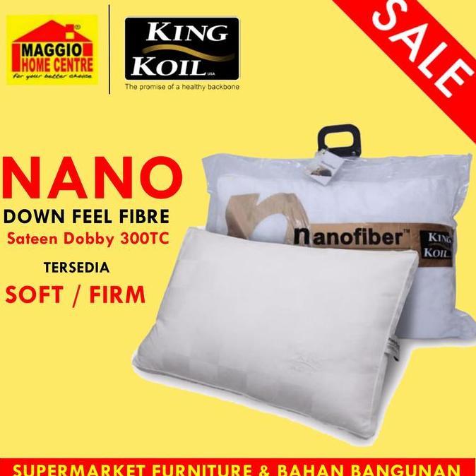 PROMO TERBATAS - Maggio Bantal King koil Springbed Nano Fiber