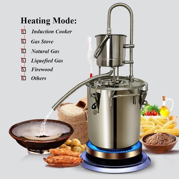 PROMO Alat Penyulingan Minyak Atsiri dan Hydrosol Water 22 Liter