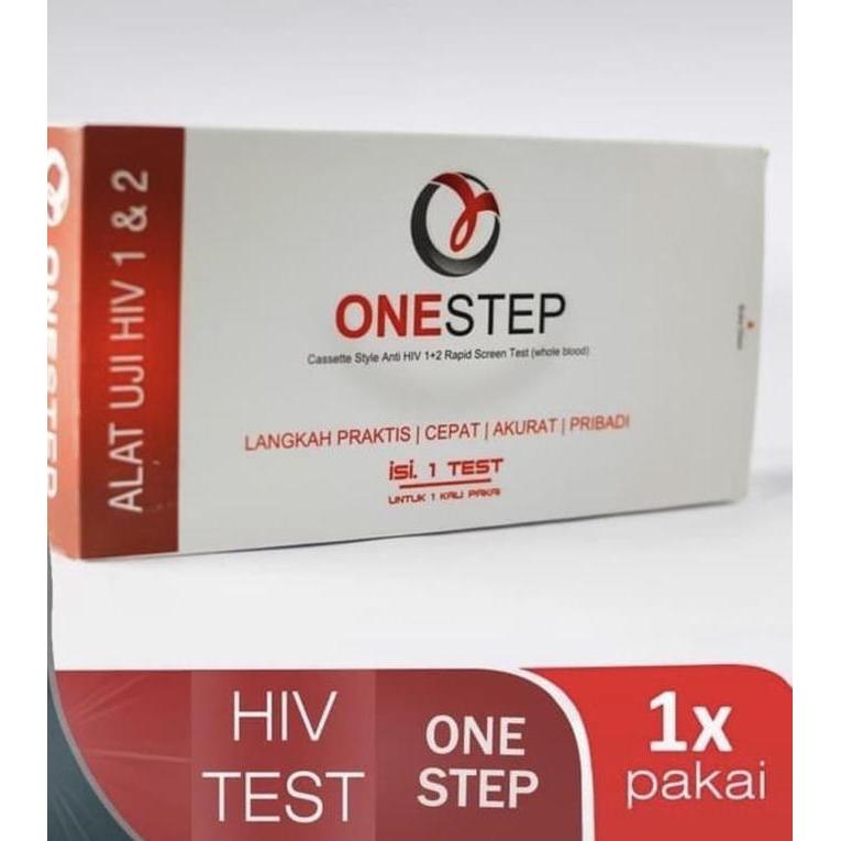 HIV test onestep ( test HIV cepat akurat mudah dilakukan sendiri )