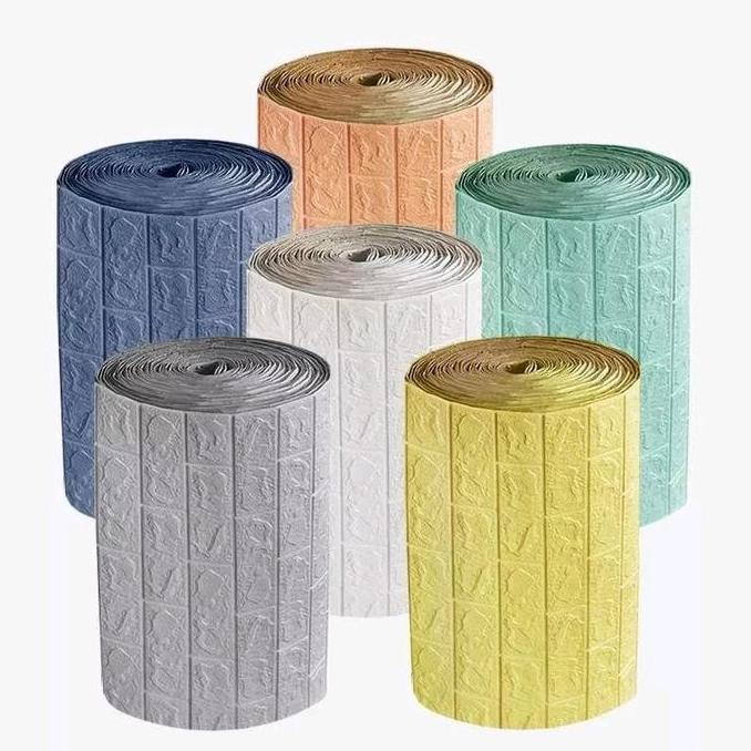 Wallpaper dinding Roll Rollan panjang 5 meter wallpaper dinding 3d