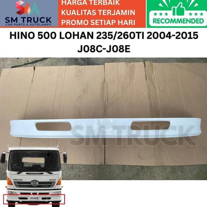 YOUWESTLA SAMBUNGAN BUMPER BEMPER DEPAN BAWAH TAMBAHAN HINO 500 LOHAN 235 260 TI J08C J08E ALA THAIL
