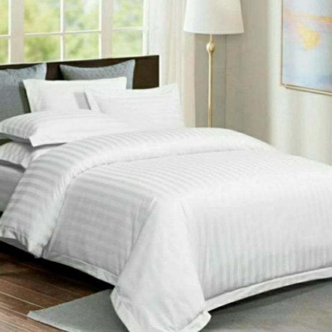 TERBARU - Sprei Set Katun Premium Pasta Salur