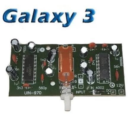KIT GALAXY III ( PENAMBAH BASS TREBLE / IC LA 3600 ) ACTIVE LOIDENESS PENGUAT BASS KIT MODUL SPEAKER