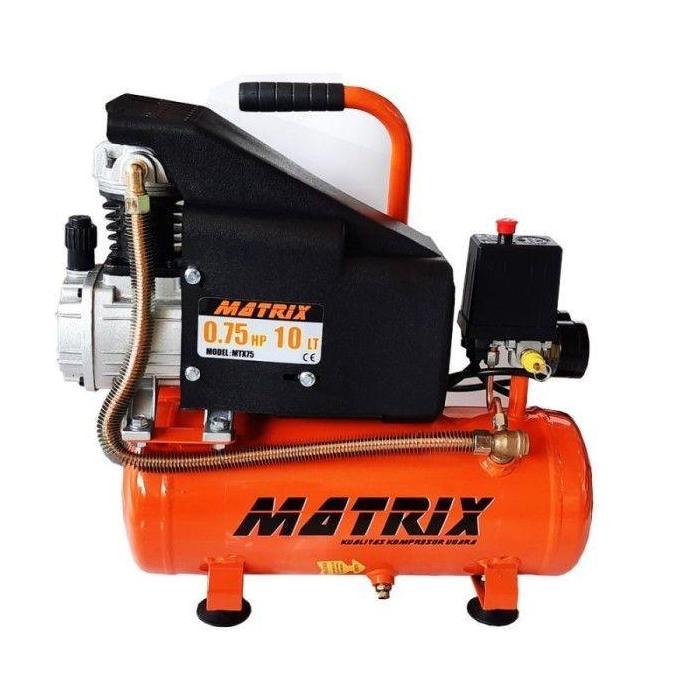 PIXKO (MTX-75 MATRIX) Kompresor Angin 10L 0.75 Hp MTX75 MATRIX / Air Compressor Portable Kompresor L