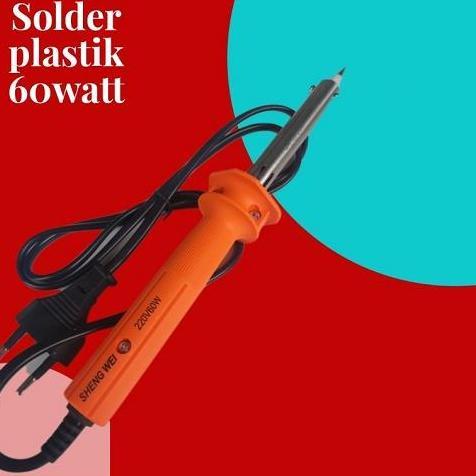 SOLDER 60W MATA KRISTAL LANCIP RUNCING SOLDERING IRON LISTRIK ELECTRONIC PARTS 60 WATT 60WATT