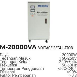 GUNMED Stabilizer LISTRIK 20KVA 20000VA MODERN Stabilizer Stavol Stavolt