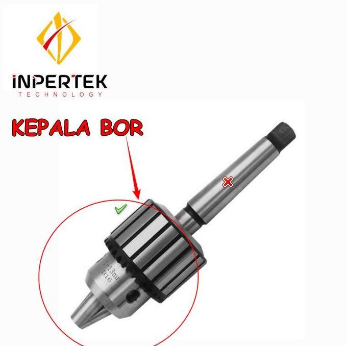 TREBA Kepala Bor Chuck Drill Penjepit Bor Pegangan Mata Bor Bubut Milling