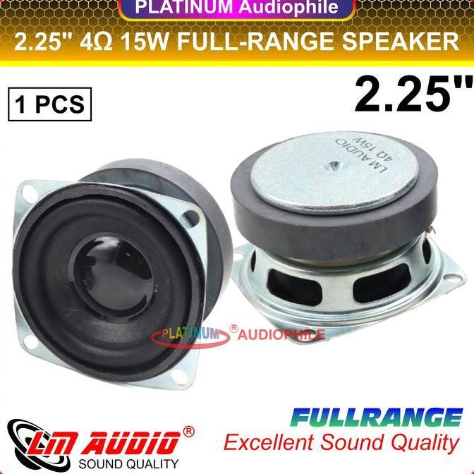 ESOKUIKI Speaker 2.25 inch Fullrange 4 ohm 15W Hifi Speker 2.25" Full Range LM-2264