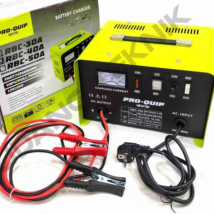 TREBA Charger Aki Motor Mobil 30A 40A 50A RBC30A RBC40A RBC50A PROQUIP / Ces Cas Baterai Battery Acc