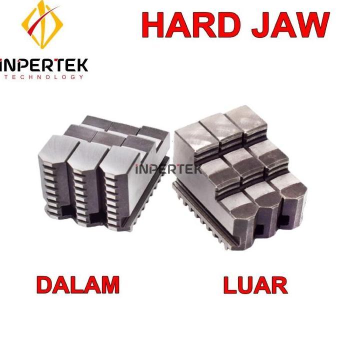 VIST Hard Jaw 12" LEXEES Claw Bubut 12 Inch 3 Jaw Chuck Mesin Bubut 12 Inch