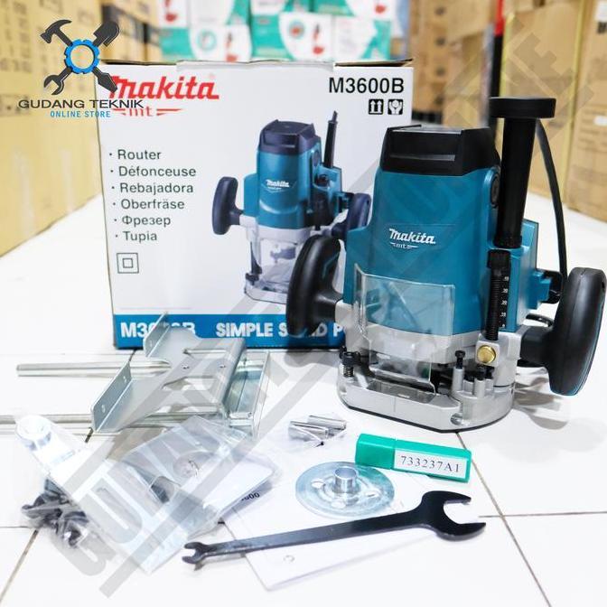 PIXKO Makita M3600B / Mesin Profil Kayu 12mm Makita M 3600B - Mesin Router