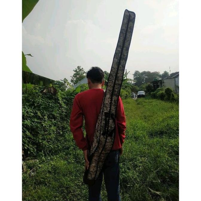 tas joran pancing hard case 150 cm ( fiber + mangkuk )