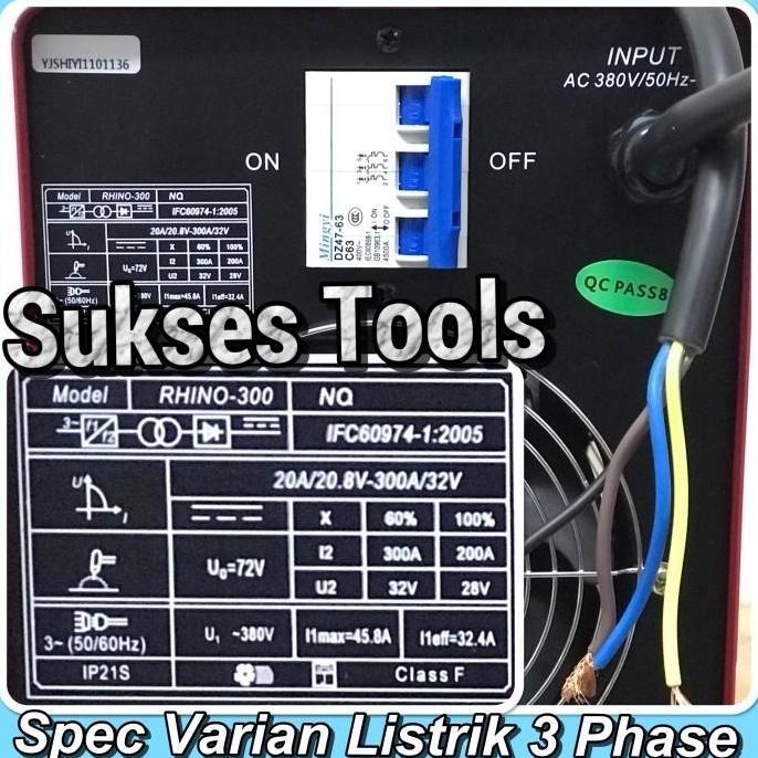 Saldatura- Mesin Las Listrik Rhino 300 A Trafo Travo Las Listrik 300 A