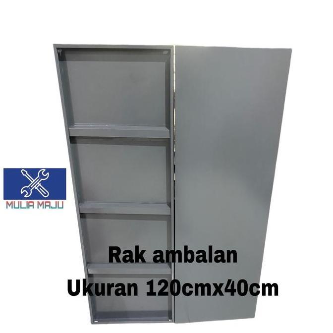 Rak ambalan besi 120cmx40cm TEBAL