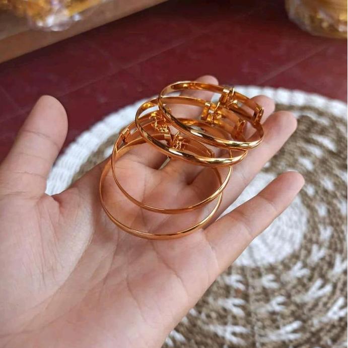 gelang bayi 3 bulan polos xuping