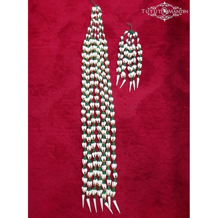 AKSESORIS PENGANTIN / RONCE MELATI SUNDA PAREL / RONCE MELATI JURAI LT